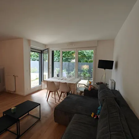 Apartment L'Eden Familial - Cosy T3 Proche Disneyland Avec Jardin *