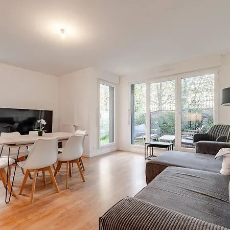 Apartment L'Eden Familial - Cosy T3 Proche Disneyland Avec Jardin Vaires-sur-Marne